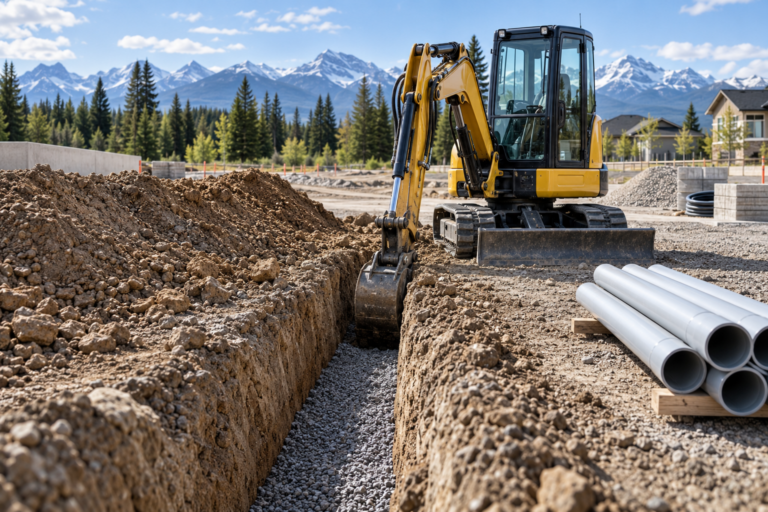 Site preparation and construction support