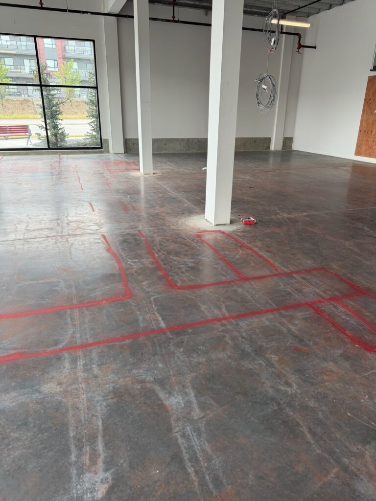 Project Gallery Floor Cutting Layout