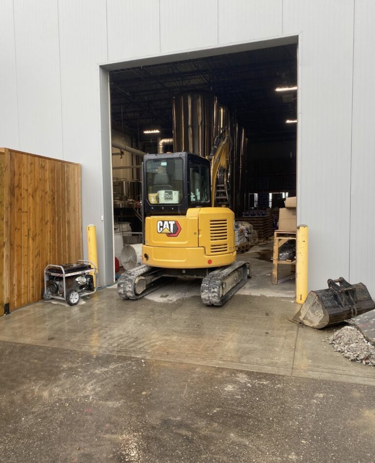 Project Gallery Excavator Access for Removal
