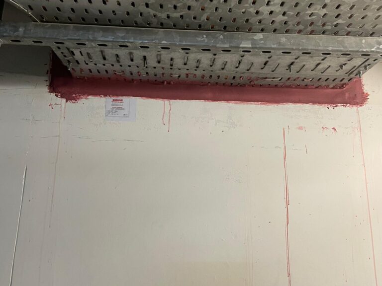 Project Gallery Cable Tray Penetration Seal Detail
