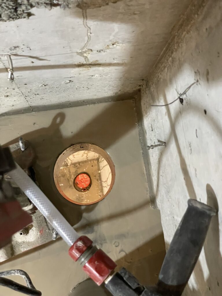 Project Gallery Wall Core Drilling Setup
