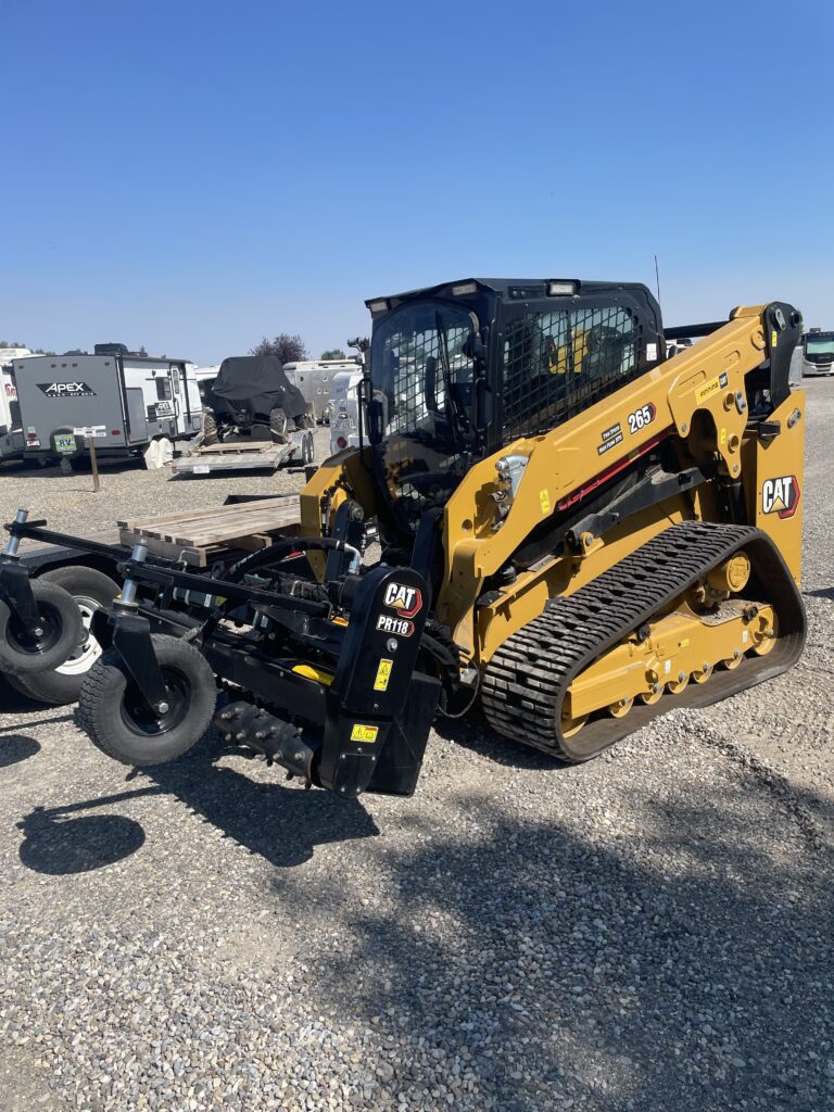 Project Gallery Compact Track Loader with Grading Attachment
