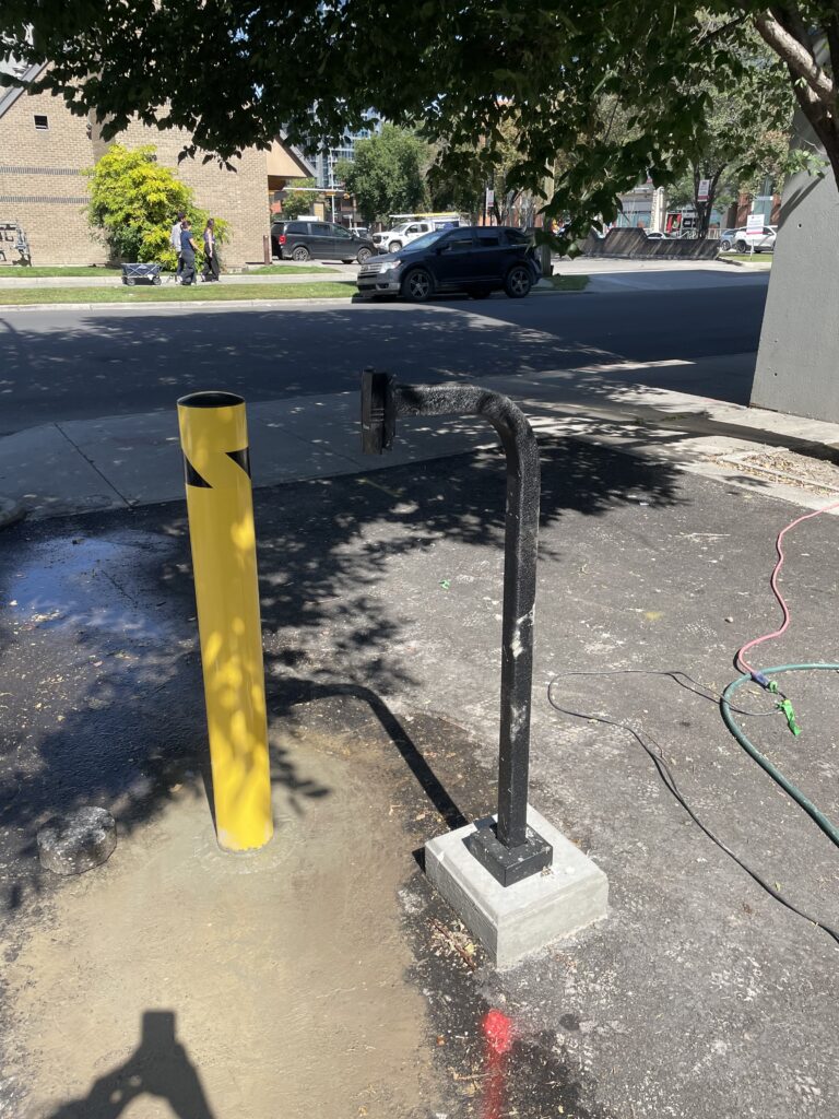 Project Gallery Installed Safety Bollard