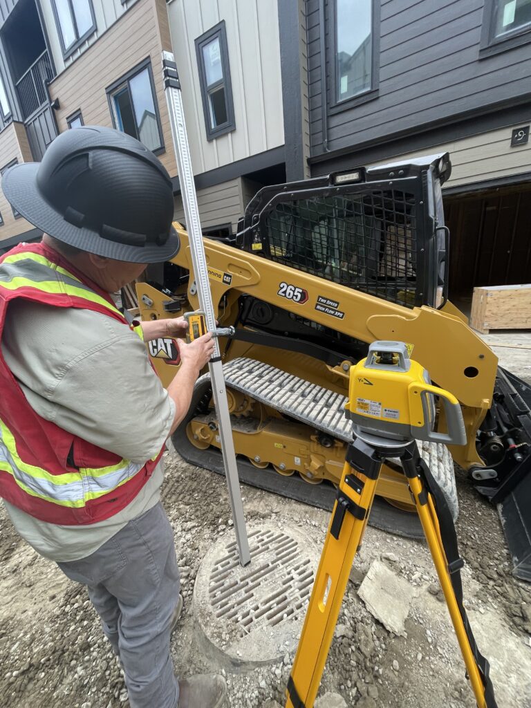 Project Gallery Laser Grading and Elevation Checks